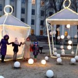 Лиепая. Зимняя инсталляция