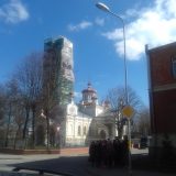 Лиепая. У Собора Святой Троицы