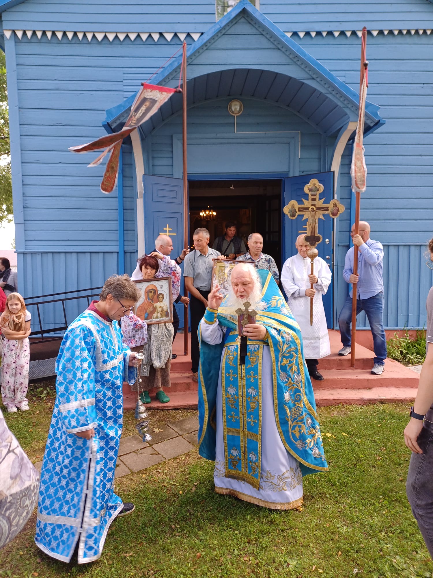 Престольный праздник в Колайняй
